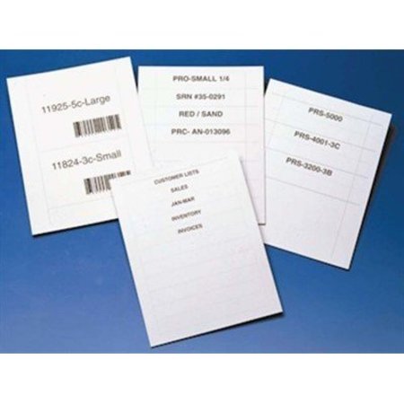 NMC Laser Insert Sheets, 3x5,200/Pk LN150